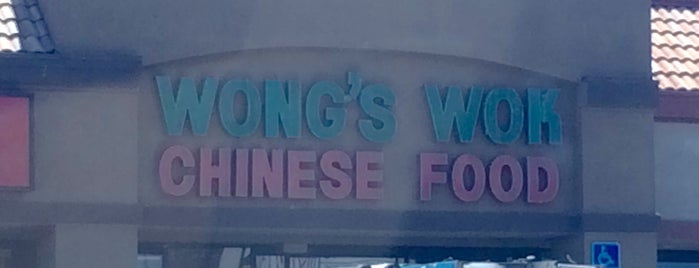 Wong's Wok Chinese Food is one of Favoritos.