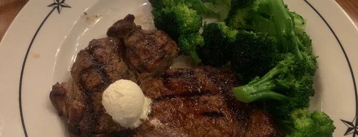 Saltgrass Steakhouse is one of Must Try.