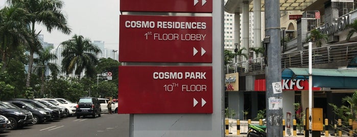 Thamrin city,Cosmo Mansion. is one of jalan-jalan.