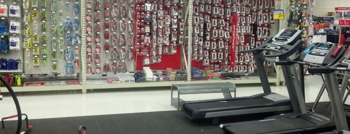 Sports Authority is one of places I've been.