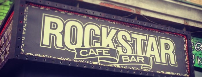 ROCKSTAR Bar & Cafe is one of Москва к изучению.