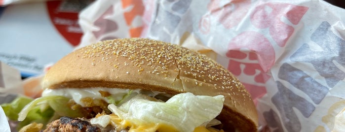 Burger King is one of gidilecek.