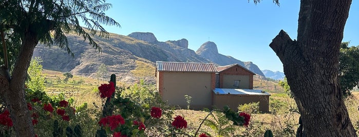 Anja community reserve is one of Madagascar.