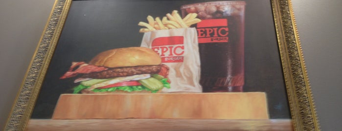 Epic Burger is one of Chicago dinner spots.