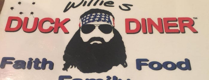 Willie's Duck Diner is one of U.S. Road Trip.