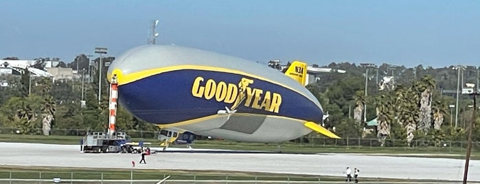 Goodyear Blimp Base Airport is one of Airport.