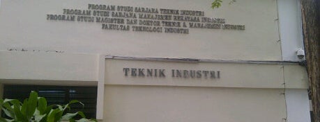 Fakultas Teknologi Industri (FTI) ITB is one of ITB.