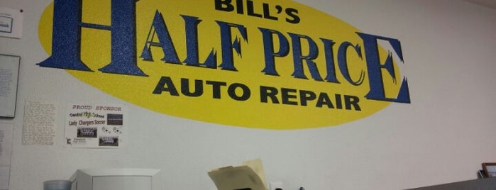 Bill's Half Price Auto Repair is one of Moving to: Fort Worth.