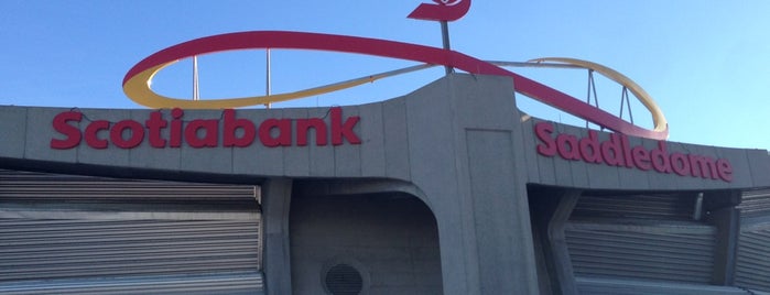 Scotiabank Saddledome is one of US Pro Sports Stadiums - ALL.
