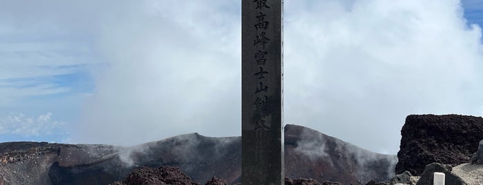 Mt. Fuji Summit - Kengamine Peak is one of World Heritage.