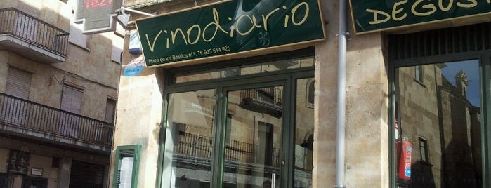 Vinodiario is one of Beginner's Guide to : Salamanca.