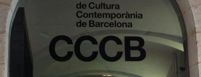 Centre de Cultura Contemporània de Barcelona (CCCB) is one of Barcelona - Best Places.