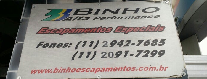 Binho Escapamentos is one of Por aí......