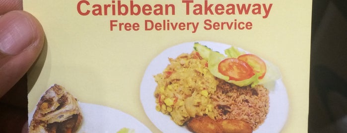 Ochi Caribbean Takeaway is one of Priya's Saved Places.