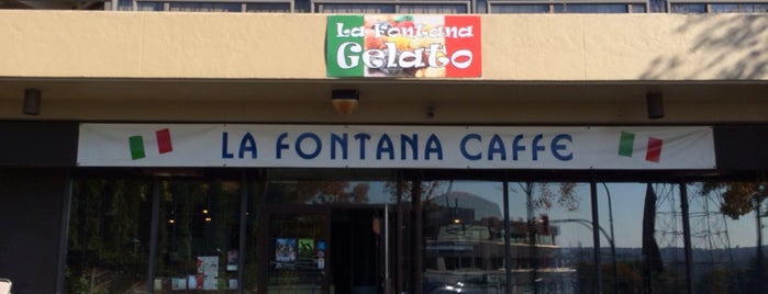 La Fontana Caffe is one of สถานที่ที่บันทึกไว้ของ Deej.