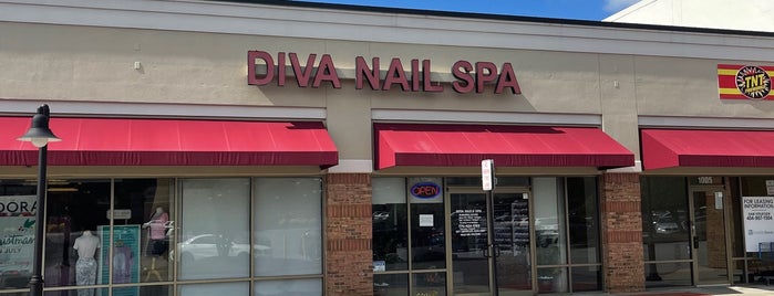 Diva Nail Spa is one of Shops.