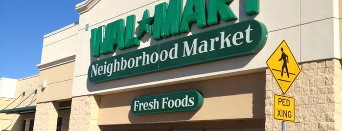 Walmart Neighborhood Market is one of Tempat yang Disukai Brian.