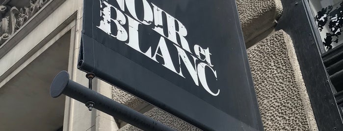 Noir et Blanc is one of shops to spend my rent $$$.