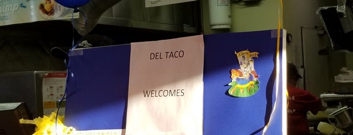 Del Taco is one of สถานที่ที่บันทึกไว้ของ KENDRICK.