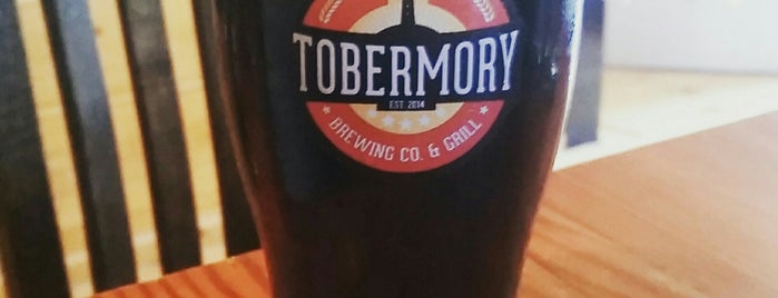 Tobermory Brewing Co & Grill is one of สถานที่ที่ Chad ถูกใจ.