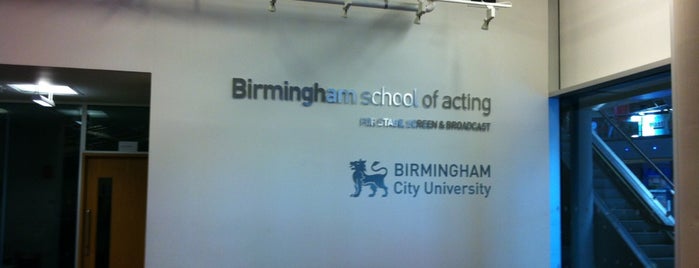 Birmingham School of Acting is one of Birmingham City University.