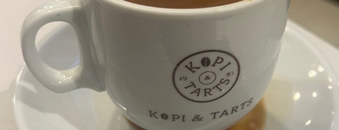 Kopi & Tarts is one of KL/SG.