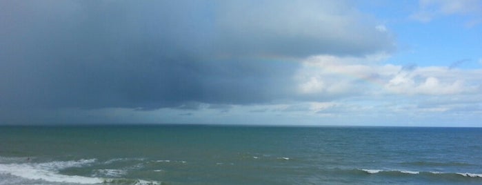 Between the Piers Surfside Beach is one of Orte, die Jackie gefallen.