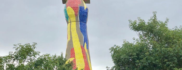 Parc de Joan Miró is one of Barça.