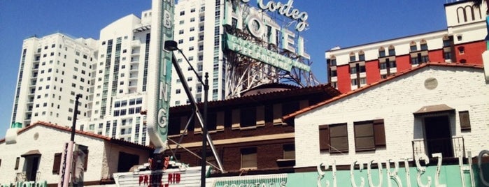 El Cortez Hotel & Casino is one of Vegas Places with Check-In Deals.