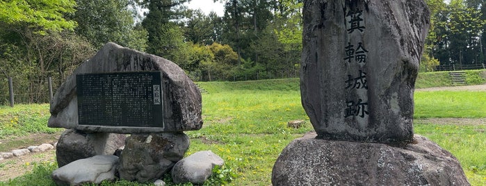 Minowa Castle Ruins is one of 100 "MUST-GO" castles of Japan 日本100名城.