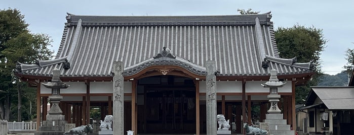 英賀神社 is one of 官兵衛ゆかりの土地.