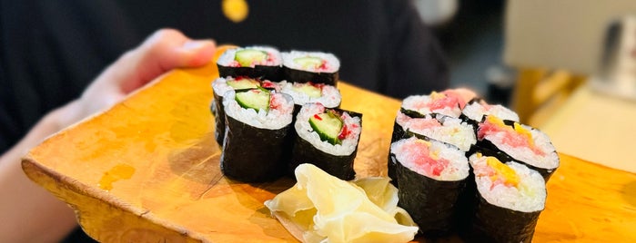 Iroha Sushi is one of Places to try.