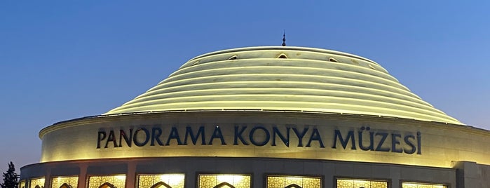 Panaroma Konya Müzesi is one of สถานที่ที่ E.H👀 ถูกใจ.