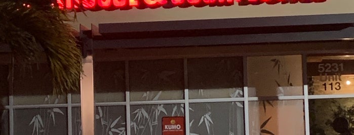 Kumo Japanese Steakhouse & Sushi is one of Sarasota outdoor seating restaurants.