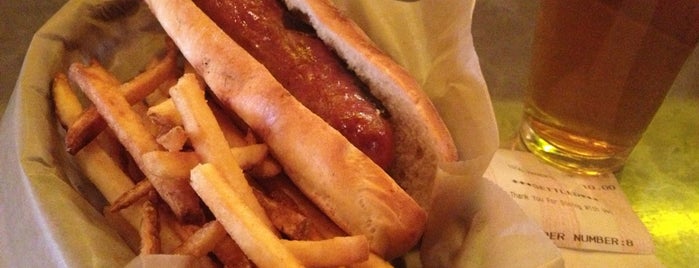 Rosamunde Sausage Grill is one of The New Yorkers: Late Night.