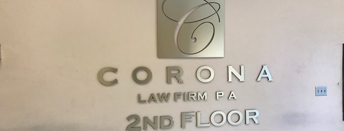 Corona Law Firm, P.A. is one of Attorneys.