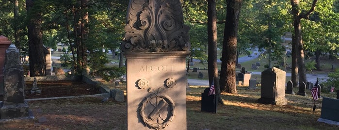 Alcott Family Graves is one of My List to Visit Soon.