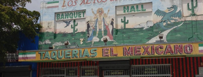 Taquerias El Mexicano is one of Tempat yang Disukai Kevin.