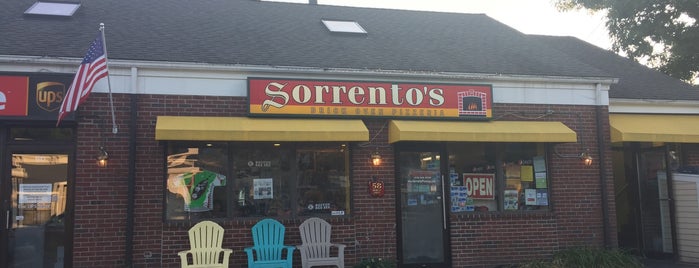 Sorrento's Brick Oven Pizza is one of Favorites.