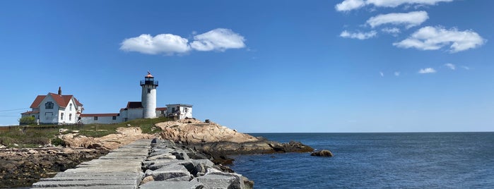 Eastern Point Lighthouse is one of Nateさんのお気に入りスポット.