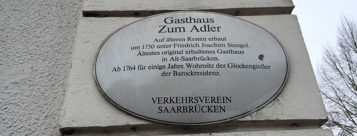 Zum Adler is one of 111 Deutsche Wirtshäuser.