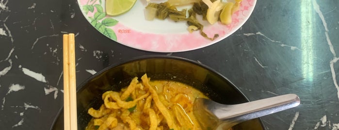 Khao Soi Mae Nai Restaurant is one of Michelin Guide Chiang Mai.