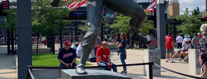 Bob Feller Statue by Gary Ross is one of Check In Out - Cleveland.
