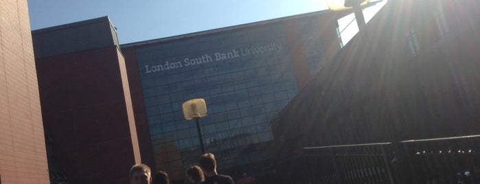 London South Bank University is one of Lieux qui ont plu à Jade.