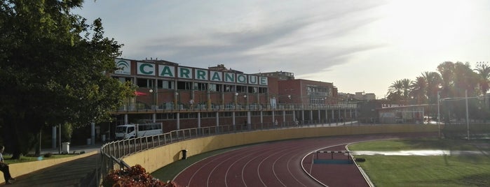 Ciudad Deportiva Carranque is one of Lugares de interés y visita recomendados en Málaga.