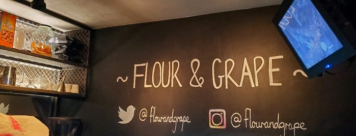 Flour & Grape is one of London food.