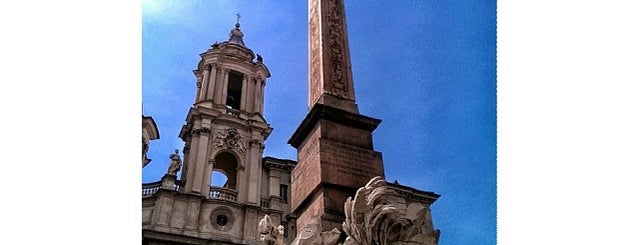 Fontana dei Quattro Fiumi is one of obelischi romani.