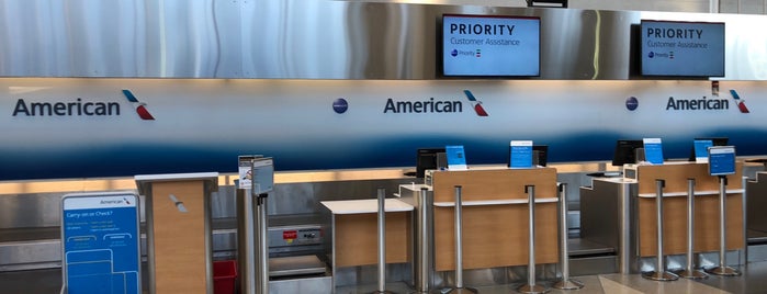 American Airlines Ticket Counter is one of My USA spots.