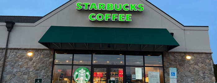 Starbucks is one of Popular places.