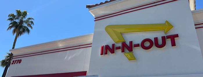 In-N-Out Burger is one of frequent.